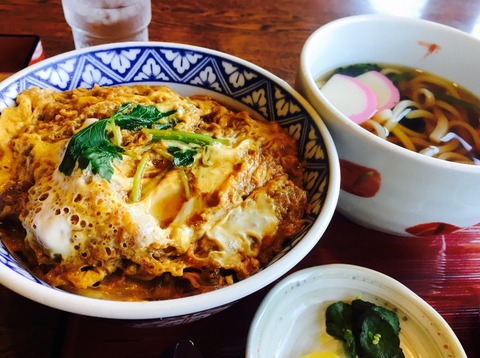 田舎家_カツ丼